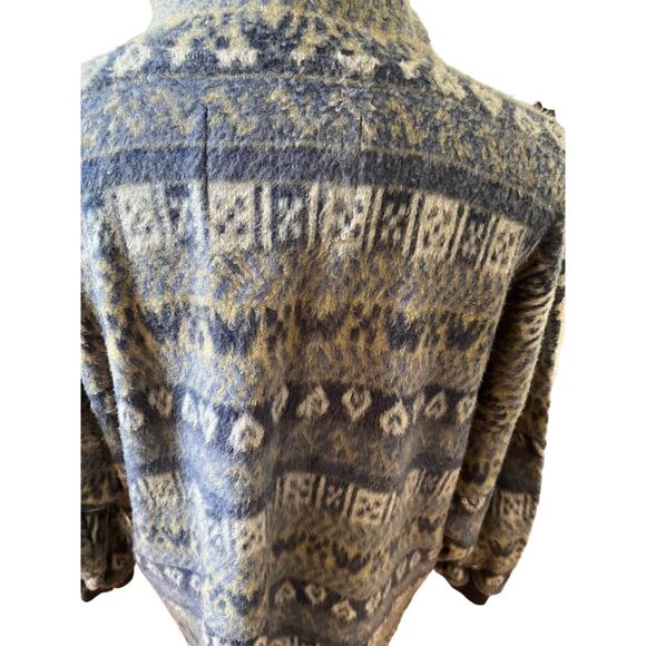 Vintage Y2K  Express French Country fleece jacket L - Picture 4 of 7